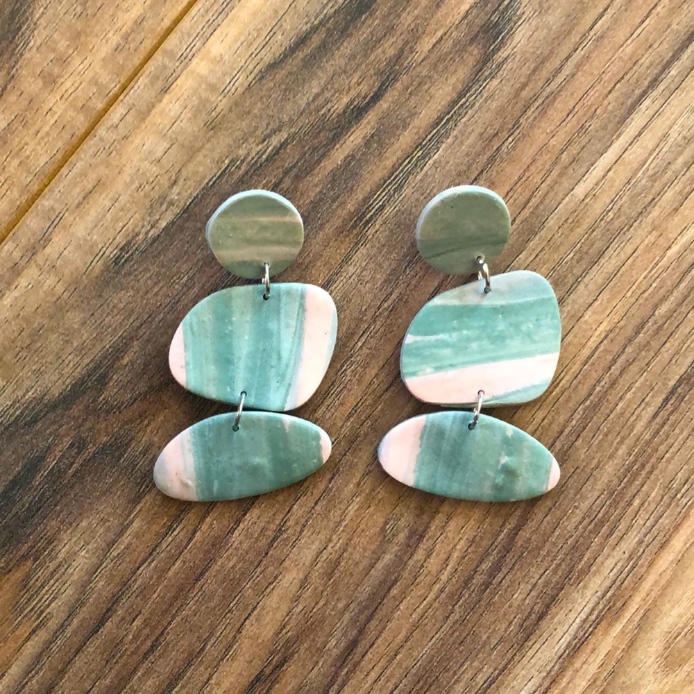 Clay earrings